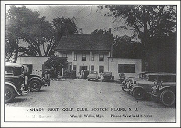 Vintage photo of the Shady Rest Country Club